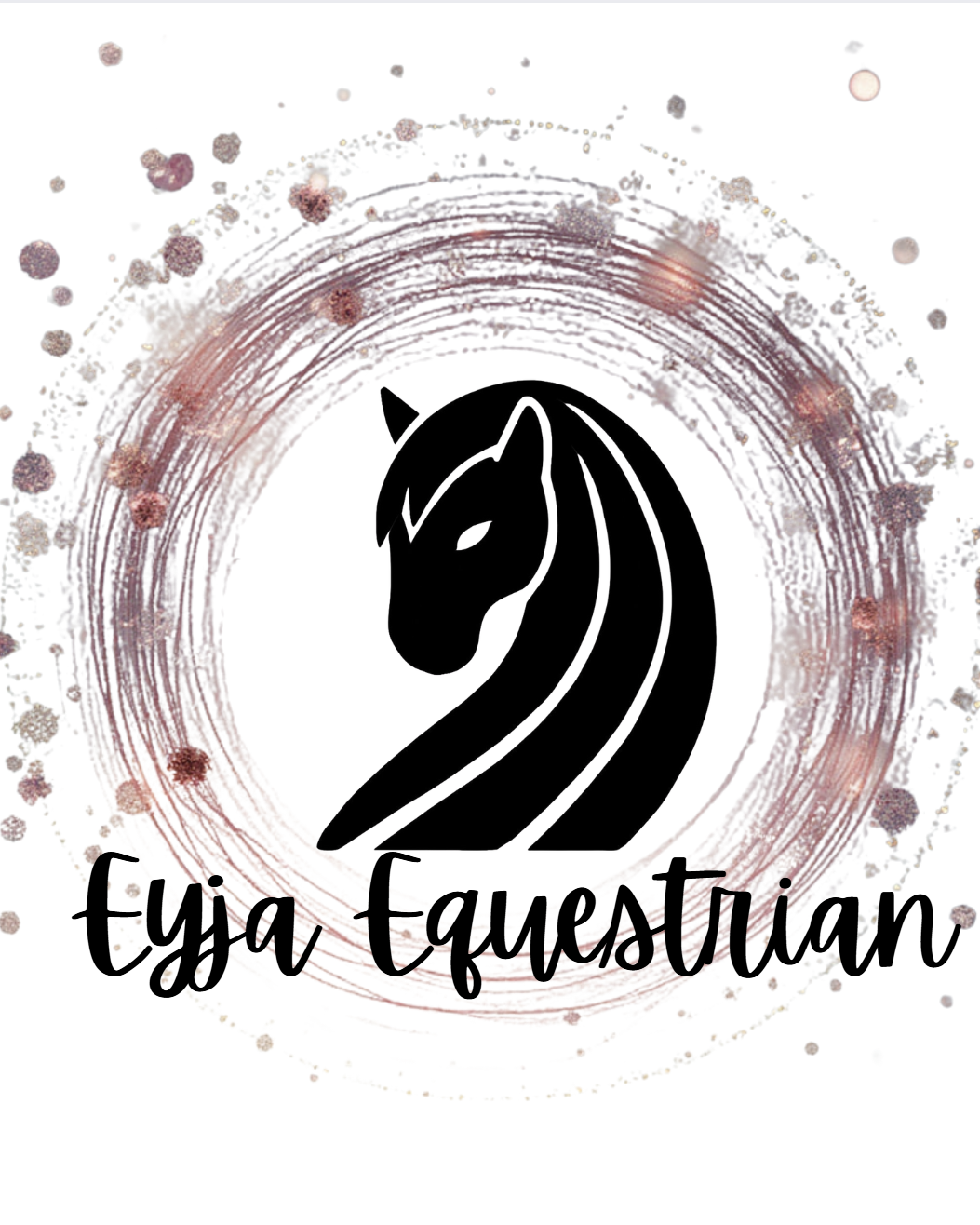 Hálsmen & eyrnalokkar sett Eyja Equestrian