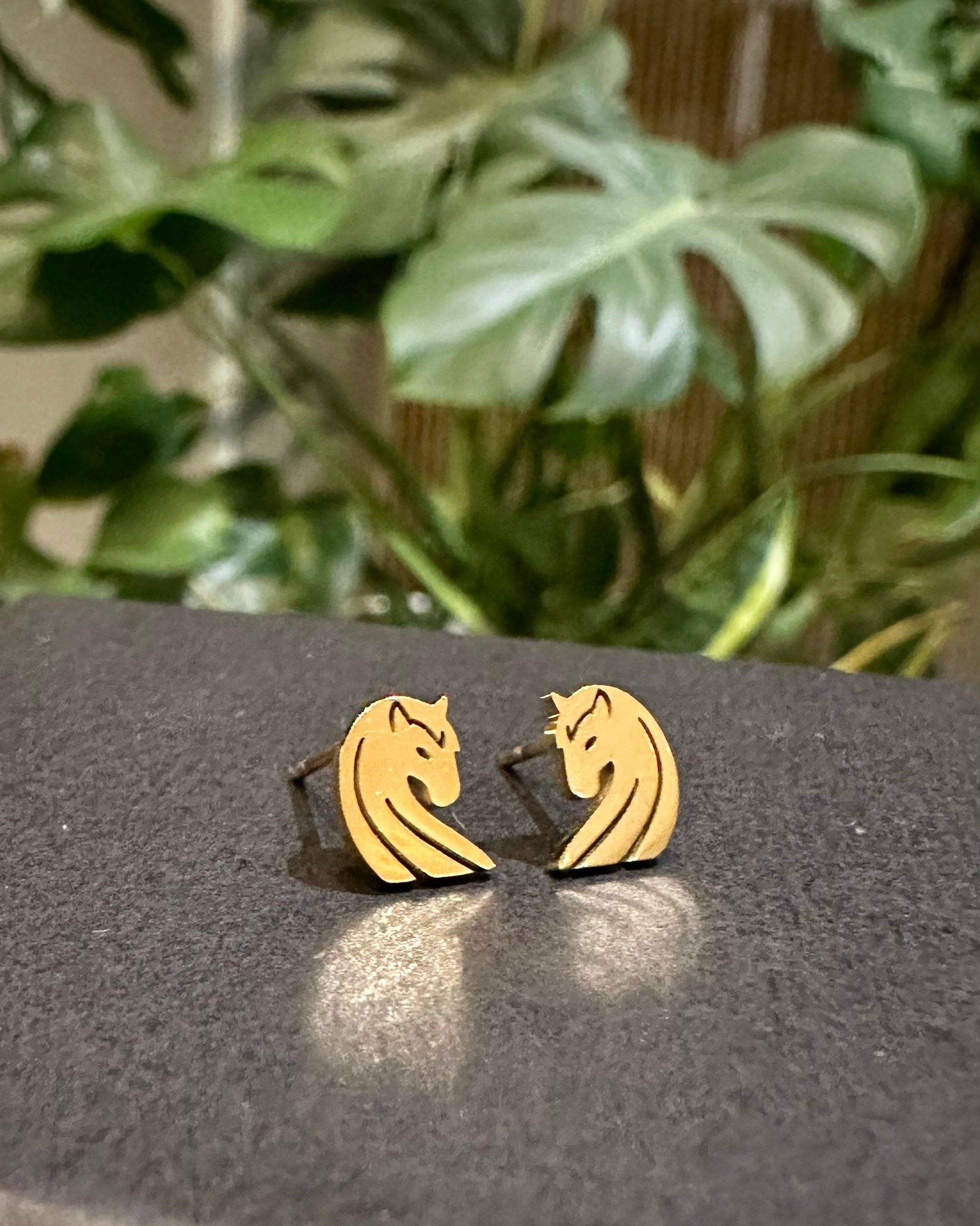 Hálsmen & eyrnalokkar sett Eyja Equestrian