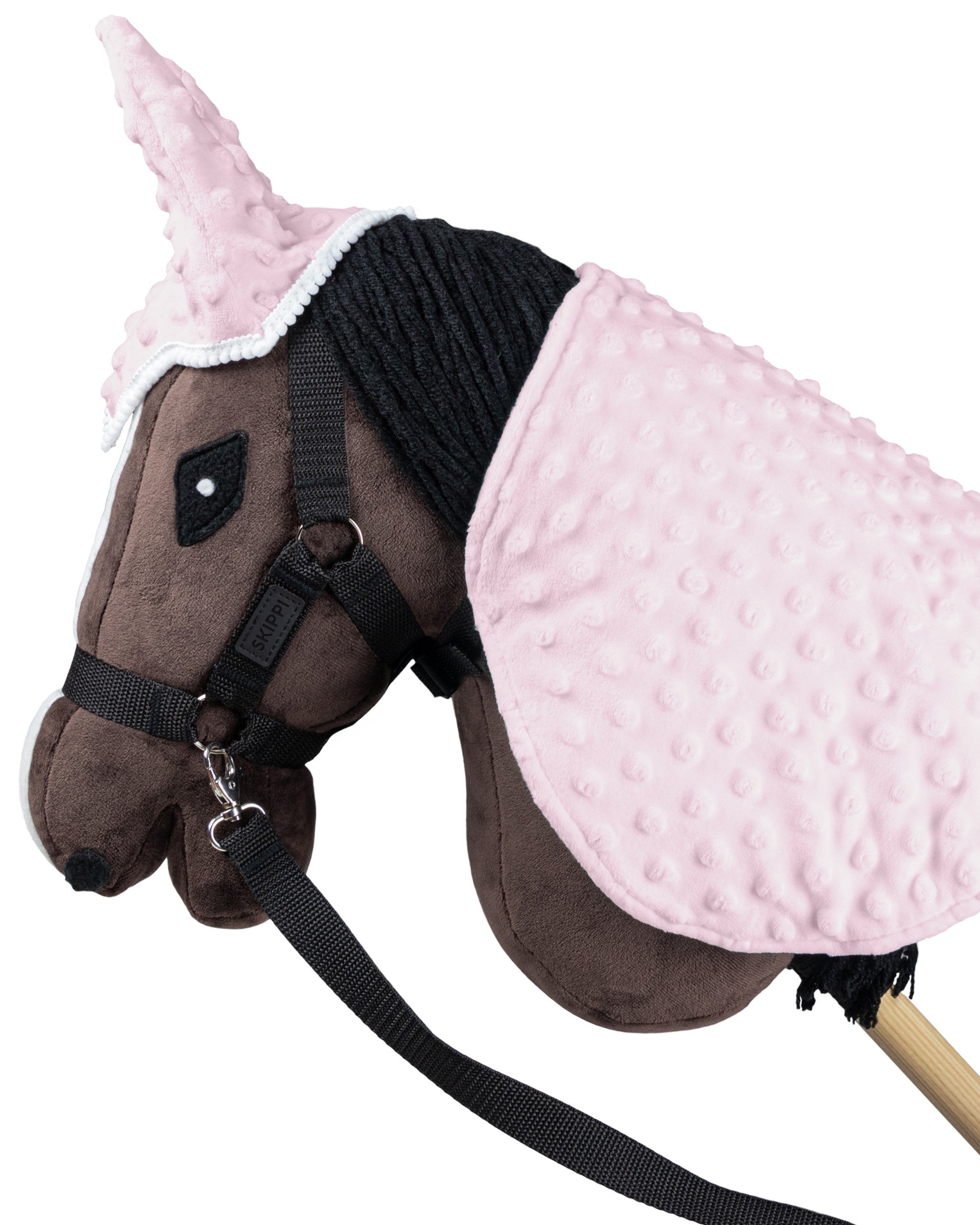 Skikkja & eyrnaskjól fyrir Hobby Hesta - bleikt