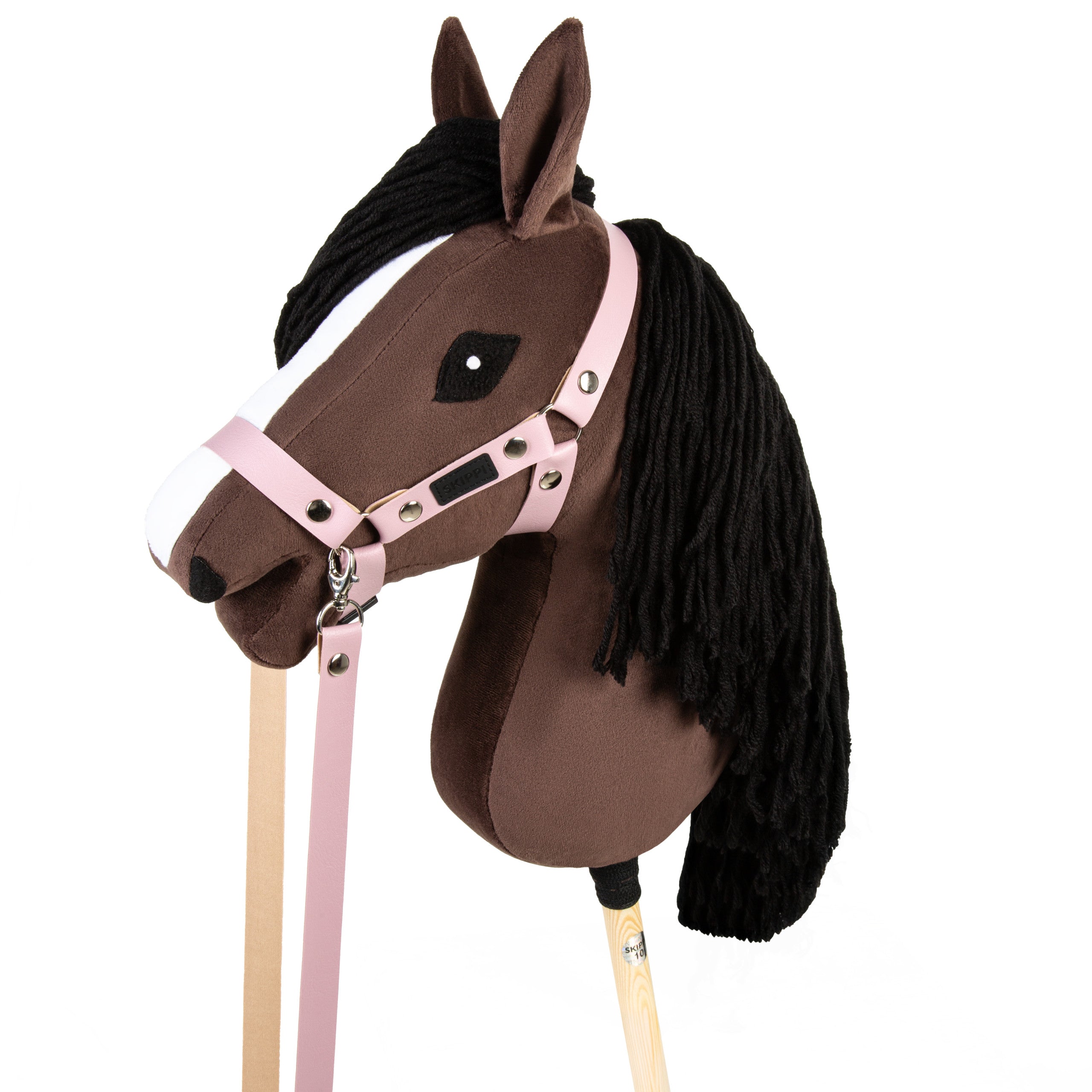 Múll & taumur fyrir Hobby Hesta úr PVC leðri - bleikt